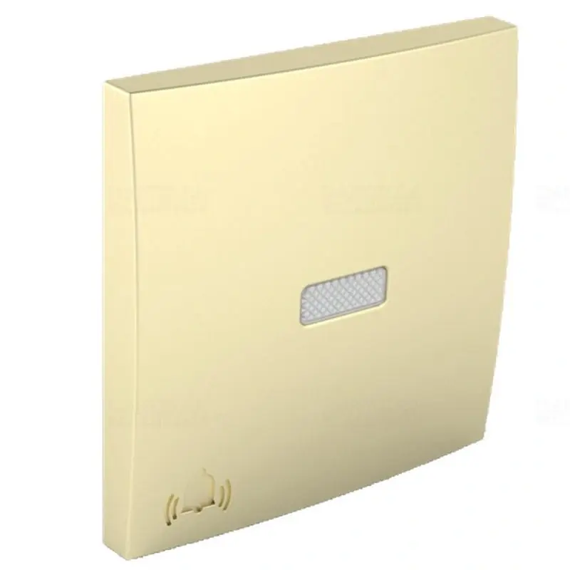 90795_TDU Egyes billentyű jelzőfényes csengő jellel arany, Elko Ep Eredeti