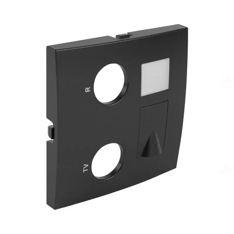 90774_TPM 21535, 21534 multimédia aljzat fedlap, fekete, Elko Ep Biztonságos fizetés