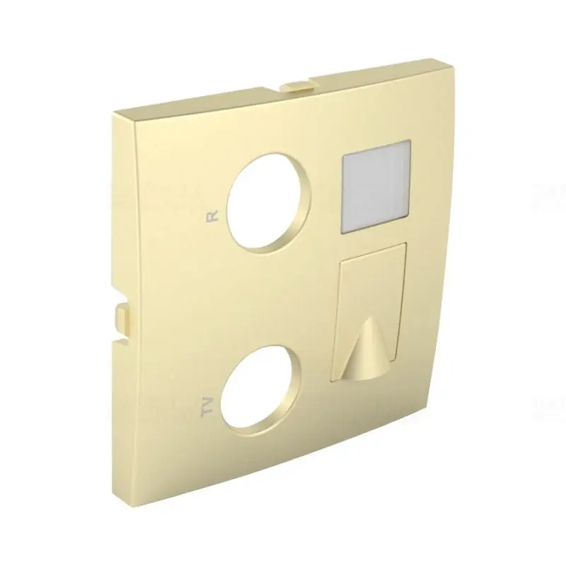 90774_TDU 21535, 21534 multimédia aljzat fedlap, arany, Elko Ep Prémium