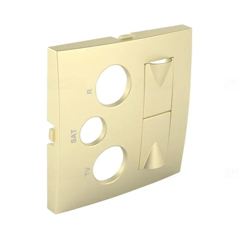 Autentikus 90773_TDU 21546 multimédia aljzat fedlap, arany, Elko Ep