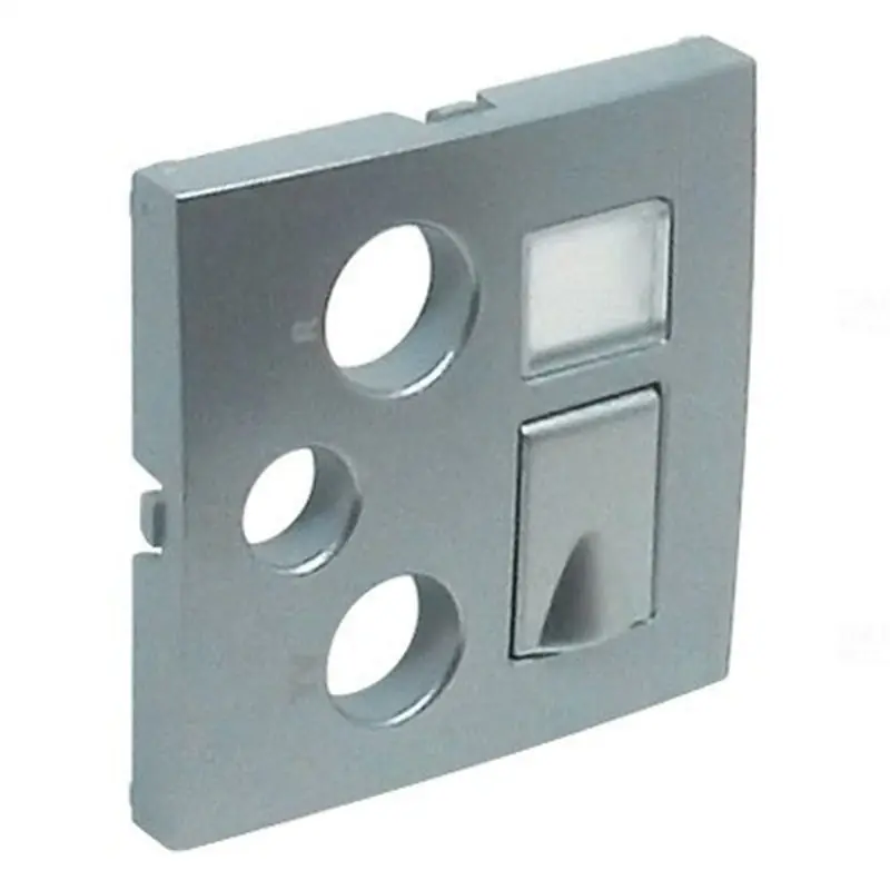 90770_TAL 21544, 21545 Multimédia aljzat fedlap, alumínium, Elko Ep Vedd meg most