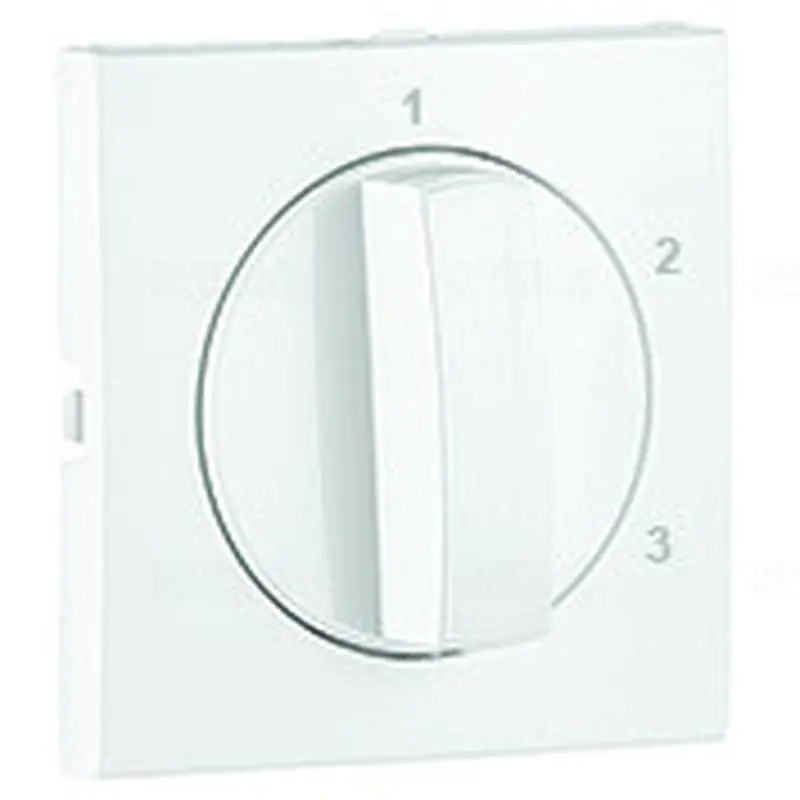 90765_TBR Fedlap forgócsapos kapcsolóhoz, (1,2,3) jellel fehér színű, Elko Ep Ingyenes szállítás