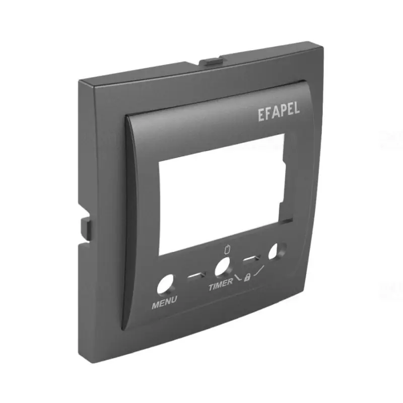 Csak ma 90749_TIS Termosztát fedlap, szürke, Elko Ep