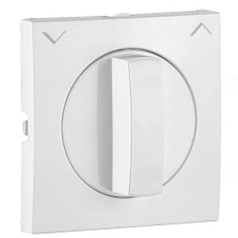 Ajánlat 90761_TBR Fedlap forgócsapos nyomógombhoz, fel/le jellel fehér, Elko Ep