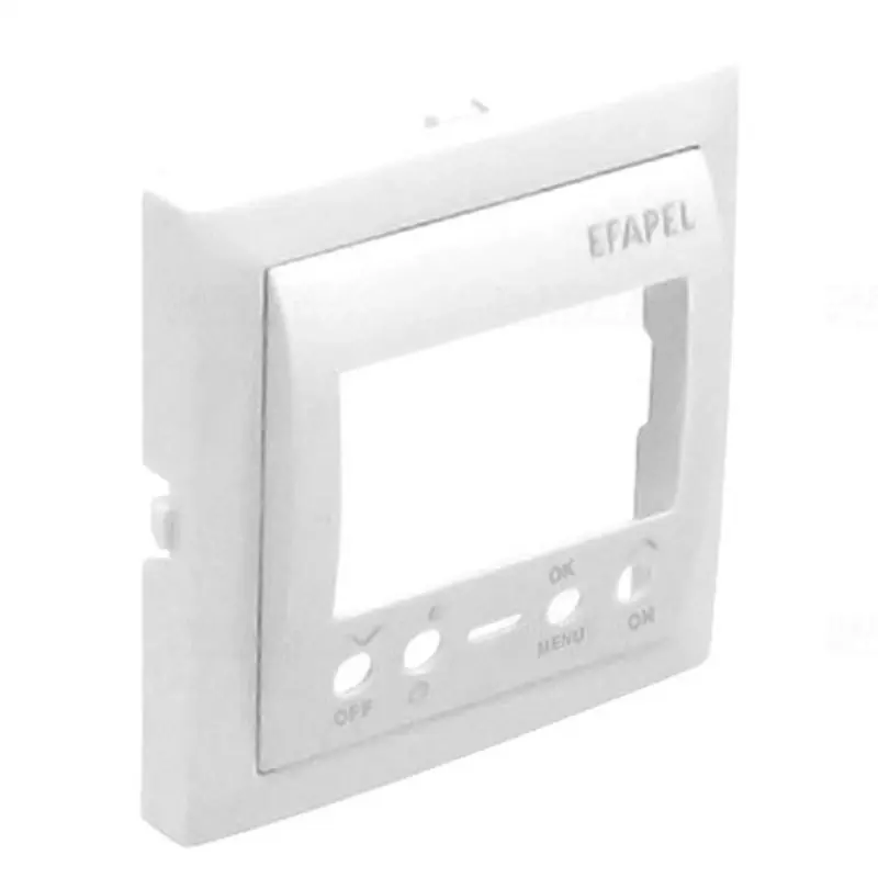 90743 TBR Fedlap egycsatornás digitális kapcsolóórához, fehér, Elko Ep Kiváló minőség