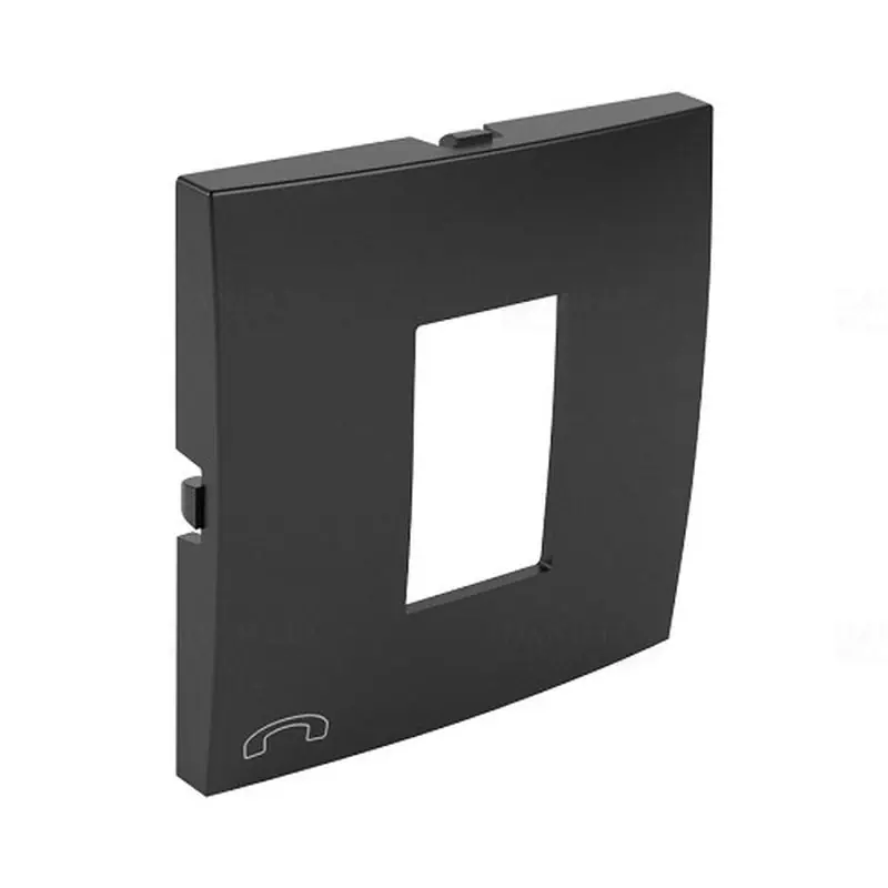 90712_TPM Fedlap 21251-56 telefon aljhoz, fekete, Elko Ep Népszerű