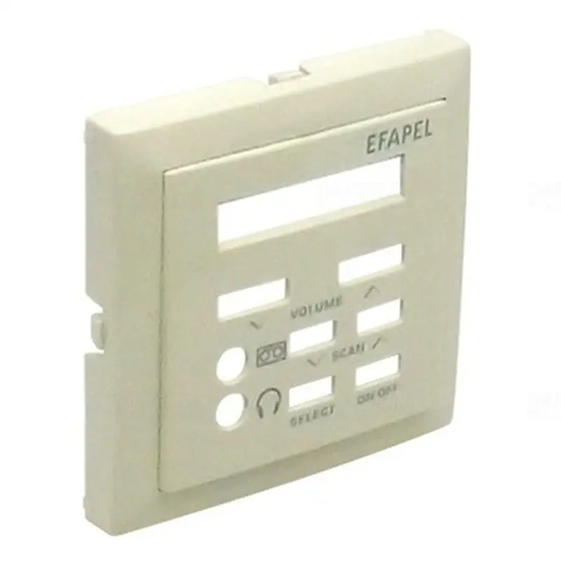 90709_TMF Fedlap 21379 vezérlőegységhez elefántcsont, Elko Ep Prémium