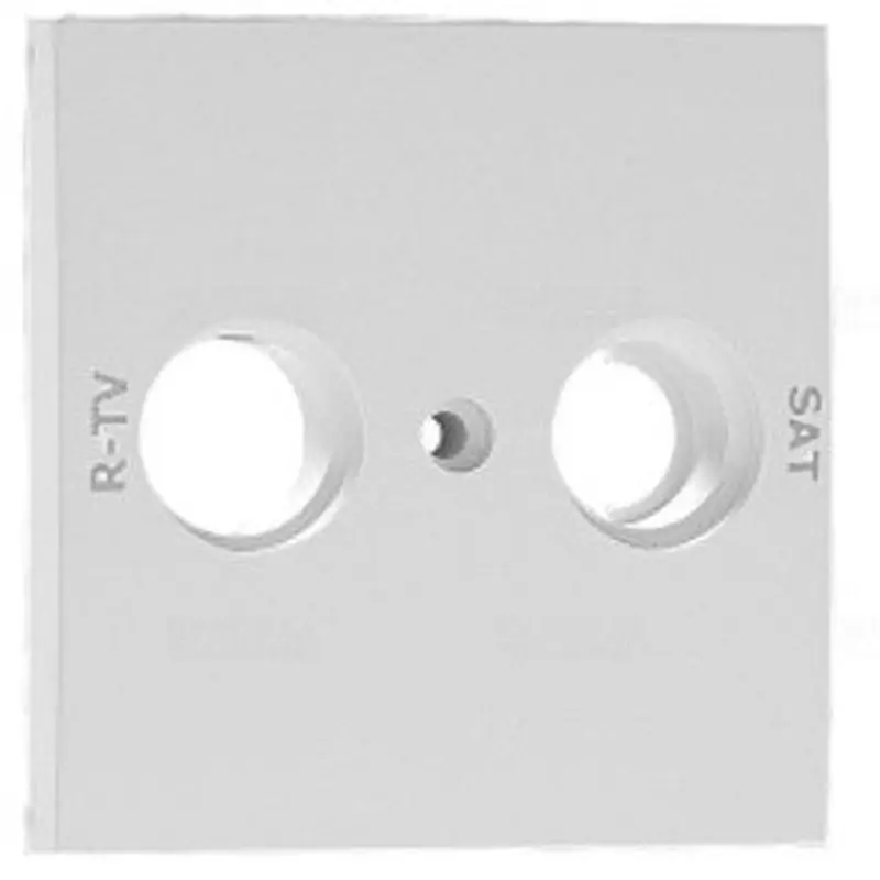 90686_TAL Fedlap R-TV/SAT csatlakozóhoz, alumínium, Elko Ep Expressz szállítás