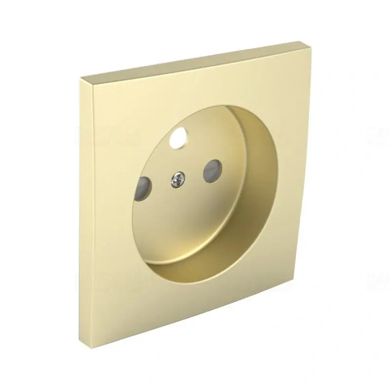 Csak ma 90652_TDU - Fedlap Francia_Típusú dugaljhoz, arany, Elko Ep