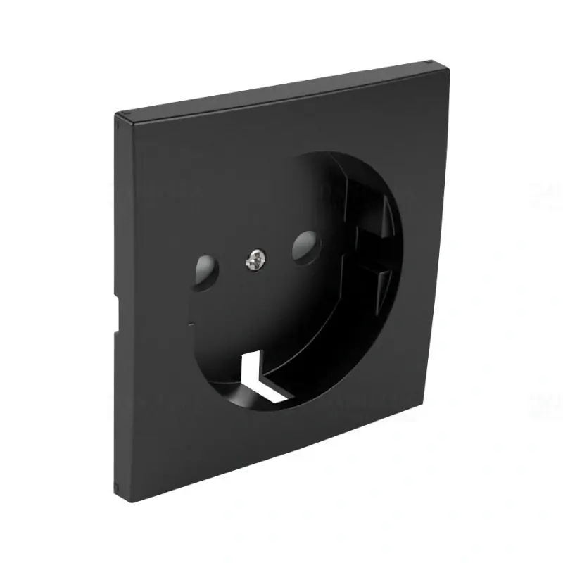 Csak ma 90632 TPM Gyerekzáras Fedlap SCHUKO aljhoz, fekete, Elko Ep