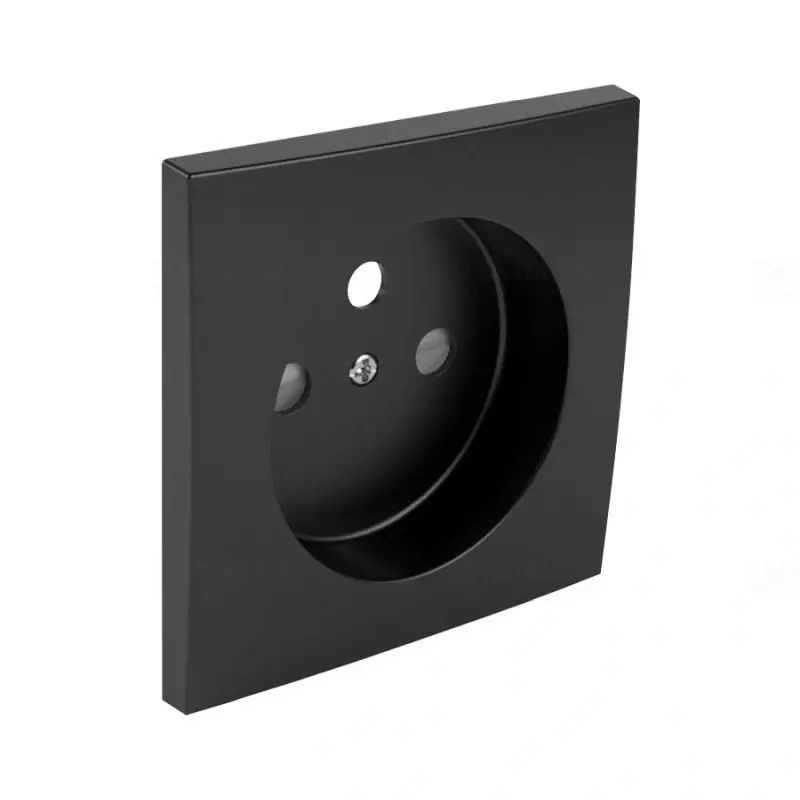 Utolsó esély 90652_TPM - Fedlap Francia_Típusú dugaljhoz, fekete, Elko Ep