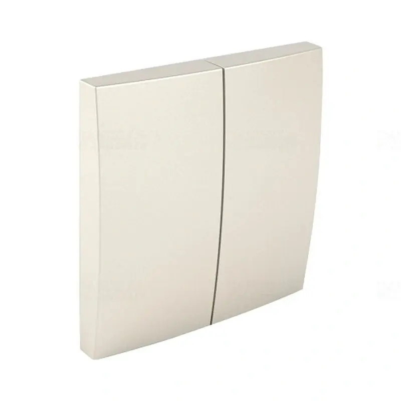 90614_TPE Dupla billentyű kétfunkciós mechanizmushoz, gyöngyház színű, Elko Ep Pénzvisszafizetés