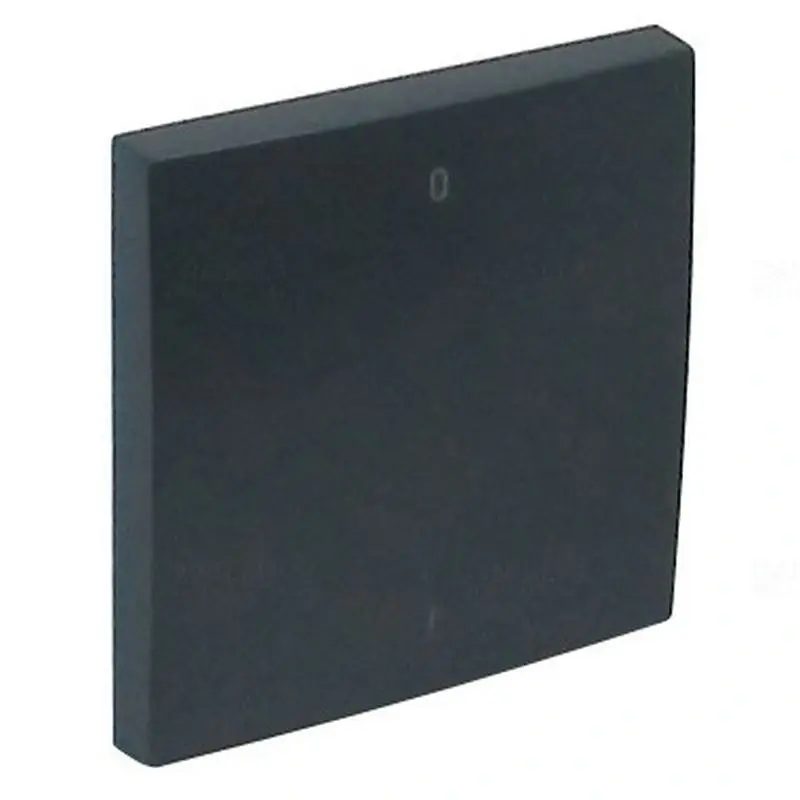 Autentikus 90608 TIS Egyes billentyű 0-1 jellel, antracit, Elko Ep