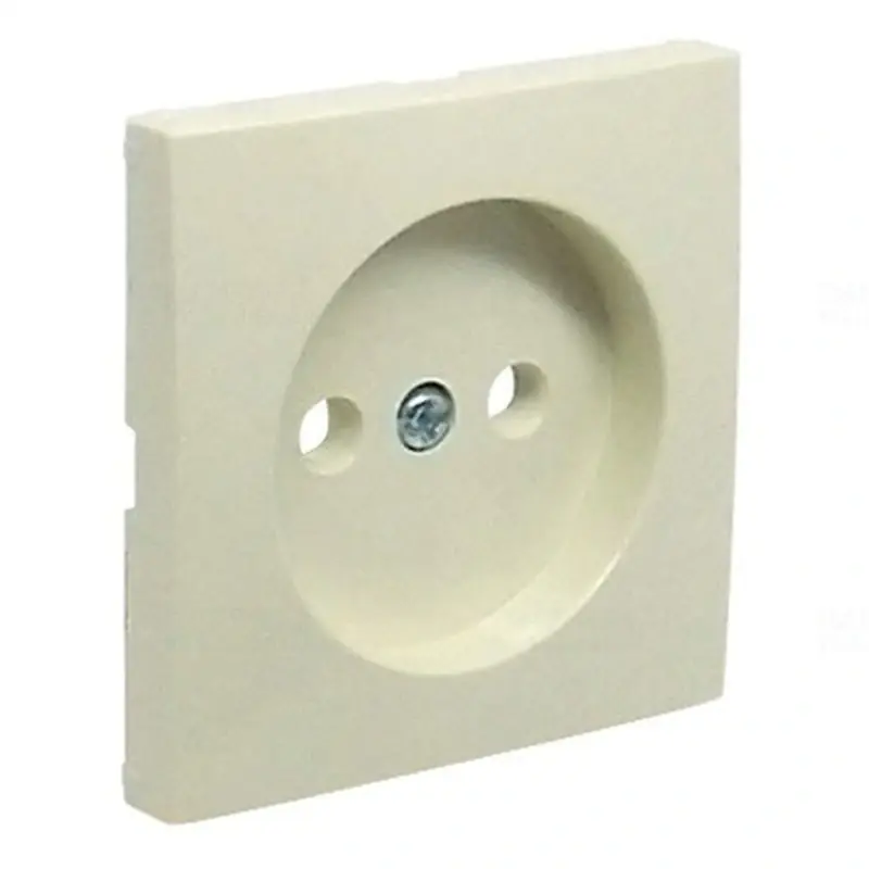 90621_TMF Fedlap egyfázisú csatlakozó aljzathoz elefántcsont, Elko Ep Újdonság