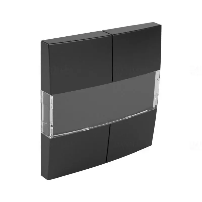 90600_TPM Négypólusú kapcsoló fedlap, fekete, Elko Ep Utolsó esély