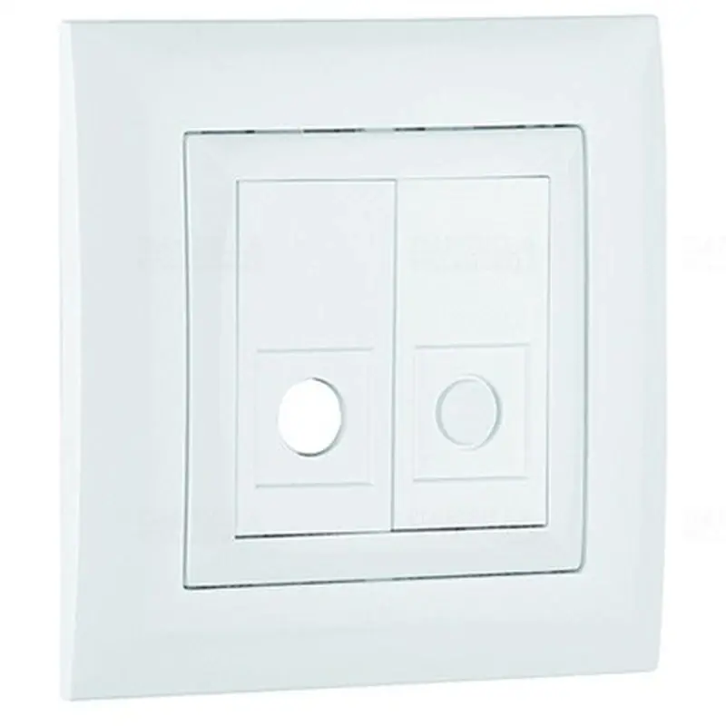 90459 SBR Fedlap kerettel dupla optikai csatlakozóhoz, Elko Ep Gyors szállítás