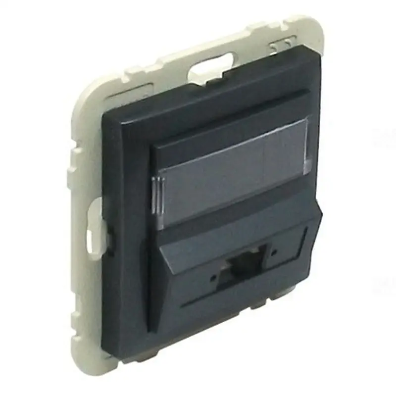 90449_SIS Fedlap SC APC Simplex / LC duplex csatlakozóhoz (csatlakozó nélkül) szürke, Elko Ep Rendeld meg most