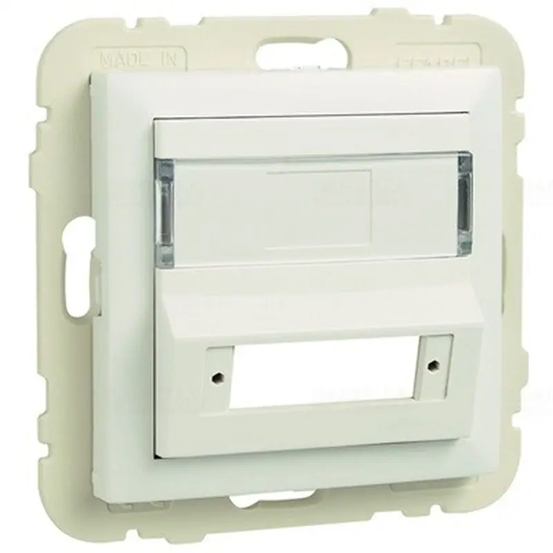 90448_SBR Fedlap SC APC duplex csatlakozóhoz (csatlakozó nélkül) fehér, Elko Ep Olcsó