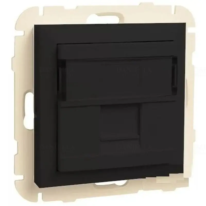 90441_SPM RJ45 Szimpla fedlap, fekete színű, Elko Ep Legjobb ár