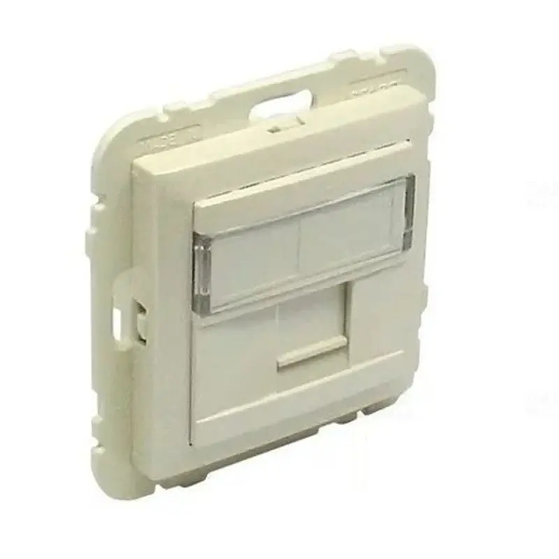 90441_SMF RJ45 Szimpla fedlap, elefántcsont színű, Elko Ep Ajánlat