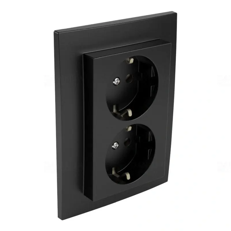 Akció 90331_CPM dupla dugalj, fekete, Elko Ep