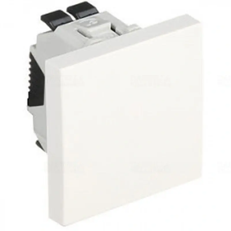 Kiváló minőség 45051_SBM 2 modulos keresztváltó kapcsoló, matt fehér színű, Elko Ep