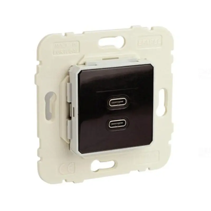 21382 dupla töltő aljzat (2x USB-C), Elko Ep Kiárusítás