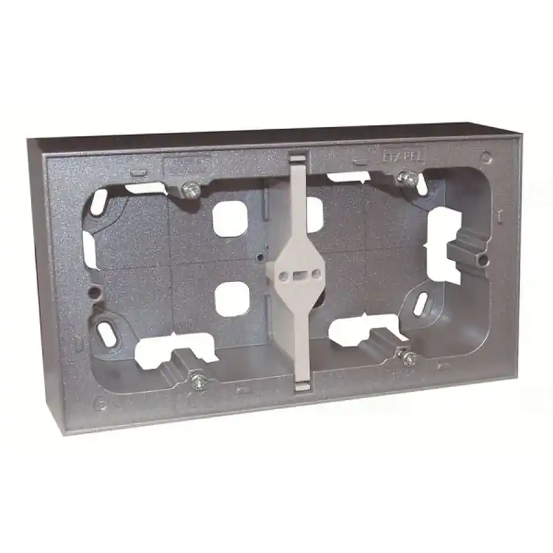 Kedvezmény 10994_AAL Dupla kiemelő keret, alumínium színű, Elko Ep