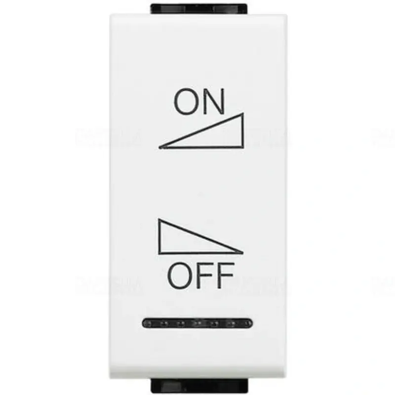 Népszerű BTICINO N4911AIN LL billentyű. On-Off 1m