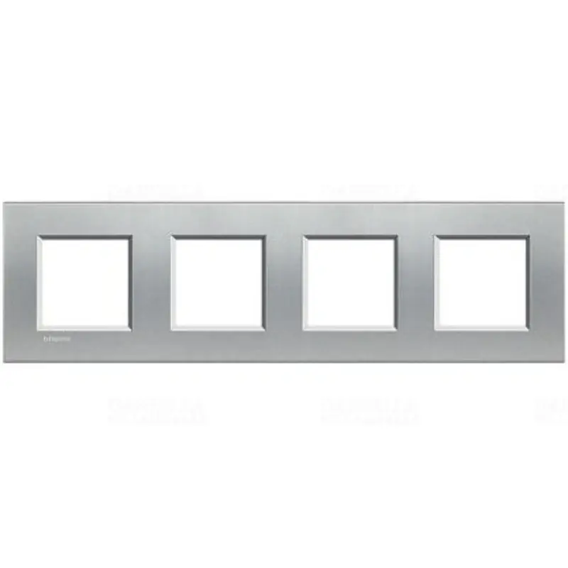 Korlátozott ajánlat BTICINO LL takarókeret 2+2+2+2m szögletes TE LNA4802M4TE