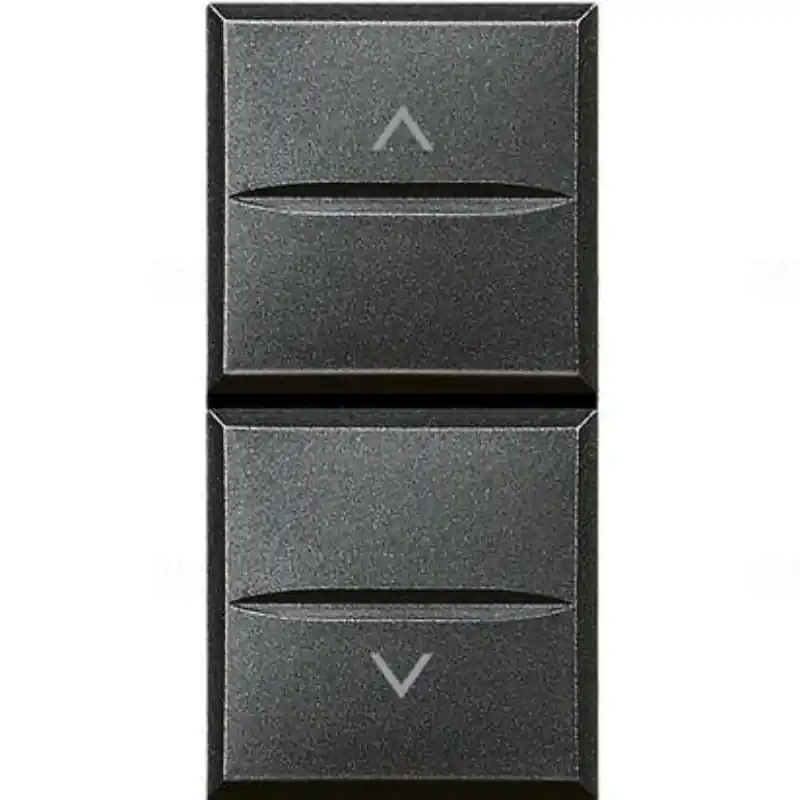 Akció BTICINO HS4027 Axolute átkapcsoló 1-0-2, 1 modul, fekete