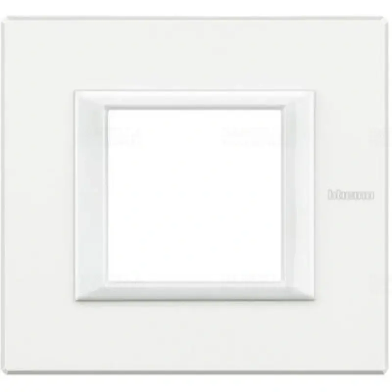 Ajánlat BTICINO Axolute takarókeret 2m hófehér.szögletes HA4802HD