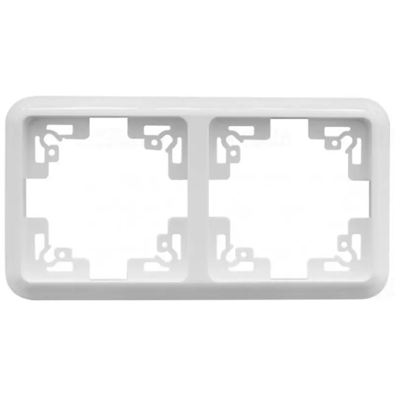 Újdonság Porto 2-es keret fehér 321110