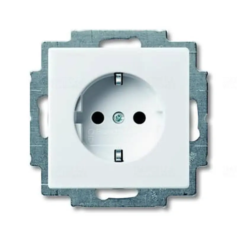 Kedvezmény Basic55hófehér 2P+F csatlakozóaljzat keret nélkül 20 EUC-94-507