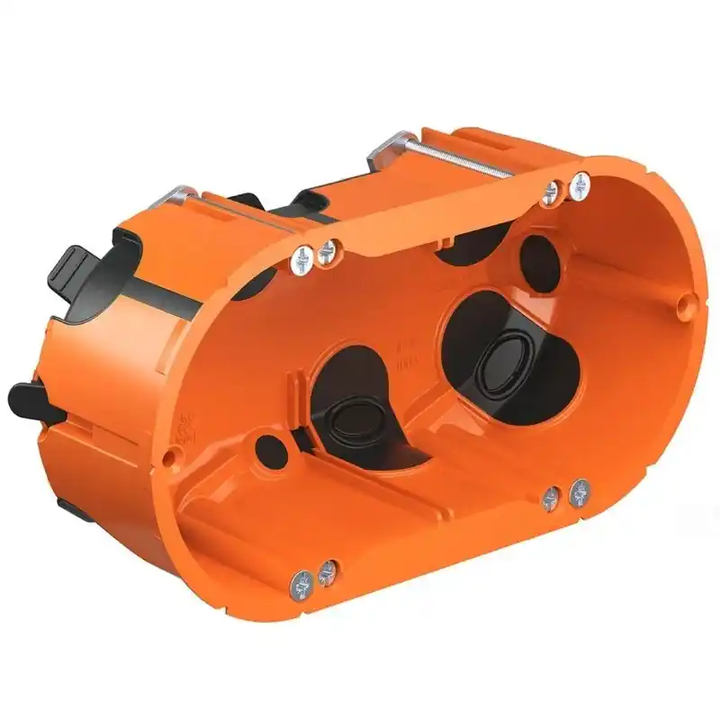 Csak ma Gipszkarton doboz 2-es, 48mm mély, narancssárga légtömített, 9252-22 Kaiser