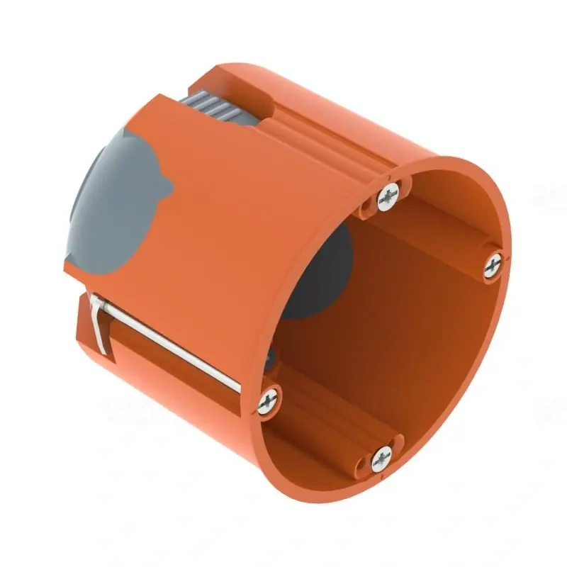 Biztonságos fizetés Gipszkarton doboz 1-es, d68mm, 61mm mély, narancssárga légmentes HG 61-L 2003808 OBO