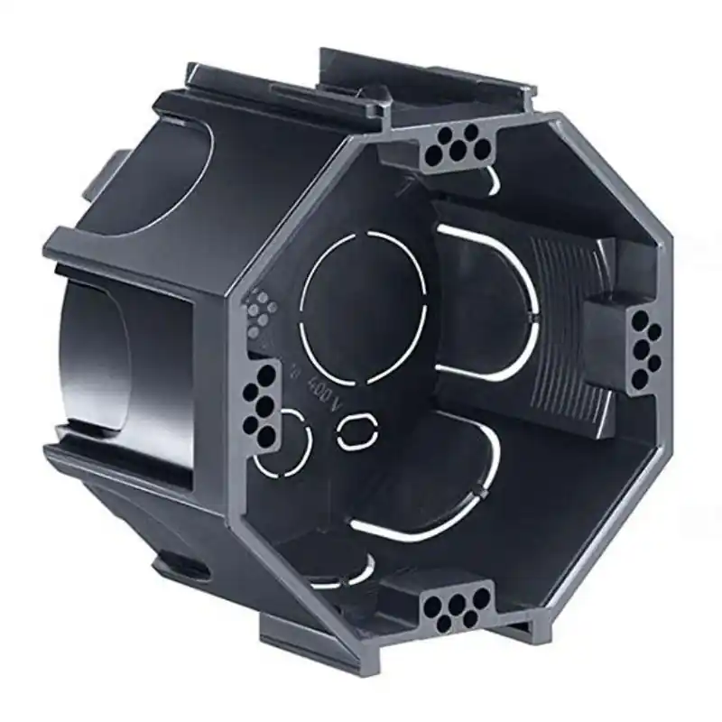 Műanyag doboz65mm, sorolható, nyolcszögletű SDR(+4) 1076-20 Kaiser Eredeti