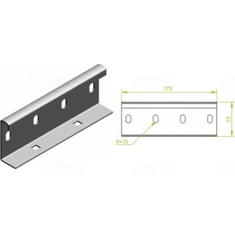 BAKS LDC/LDOCH60 Kábellétra hosszanti összekötő 65x175mm 60mm oldalmagassághoz 461001 Rendeld meg most