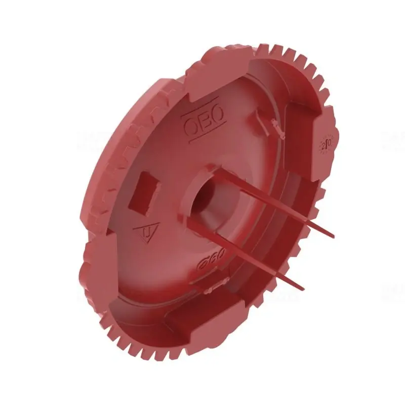 Ajánlat OBO ZU 60-SD jelzőfedél vakolat alatti d60mm piros 2003760