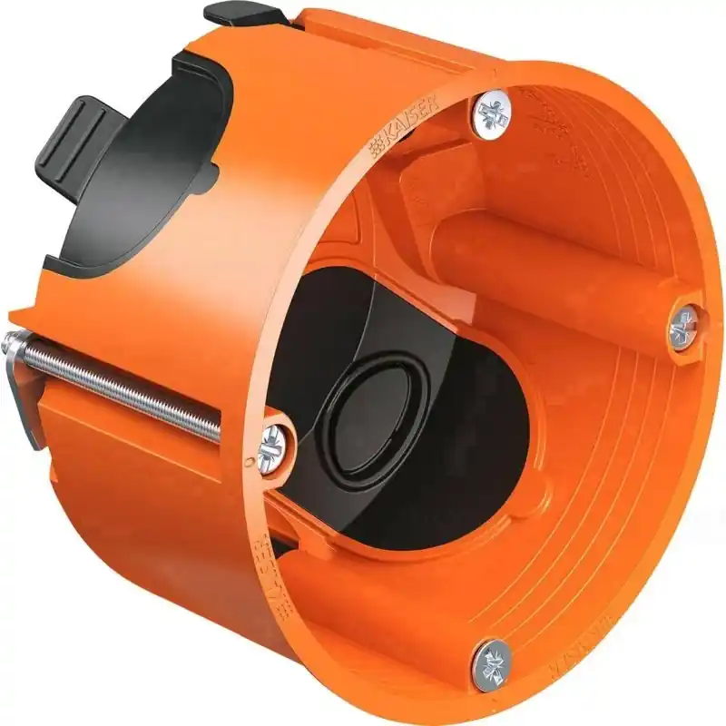 Legjobb ár Gipszkarton doboz 1-es, d68mm, 49mm mély, narancssárga légtömített, 9263-22 Kaiser