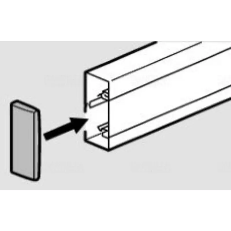Kiváló minőség Legrand 638025 Végzáró elem DLP-S 85x50mm csatornához