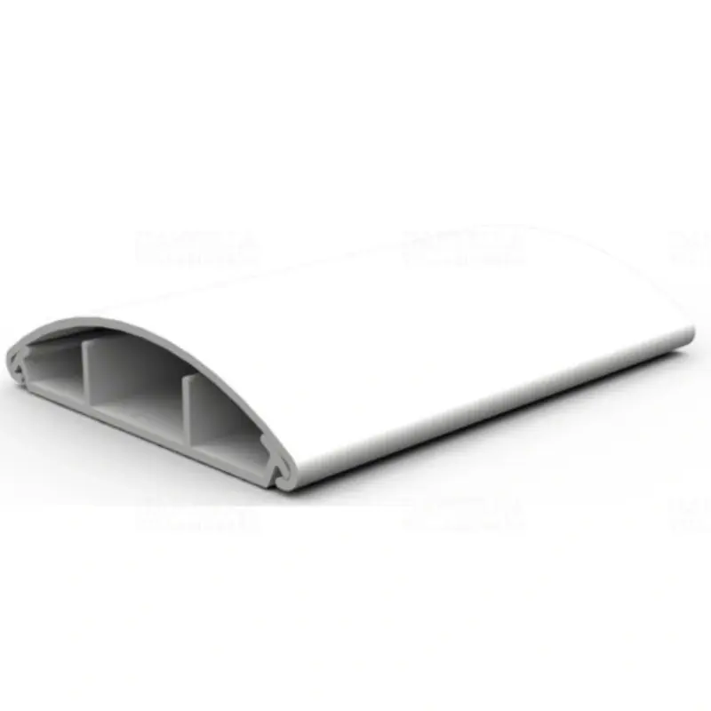 Autentikus Taposó csatorna 74x20mm fehér, LO 75 HD Kopos (2 fm/szál)