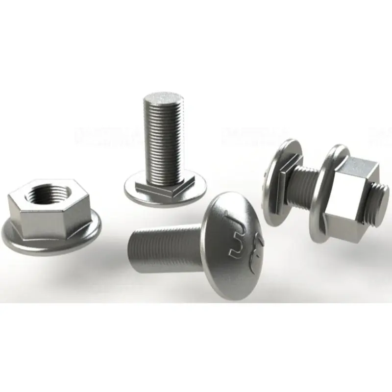 Basor csavar + anya 6x14 tűzihorganyzott B1 2/6826 Népszerű