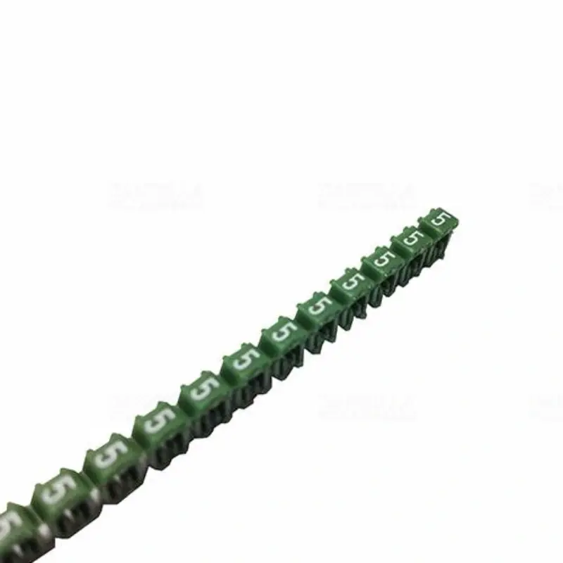 Legrand 038215 CAB3 0,5-1,5mm2 5 Jelölő zöld Népszerű