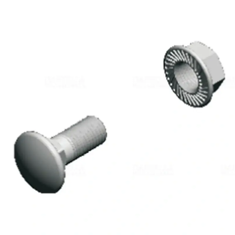 Csak ma BAKS SGKM8x14 lencsefejű csavar + anya 651241