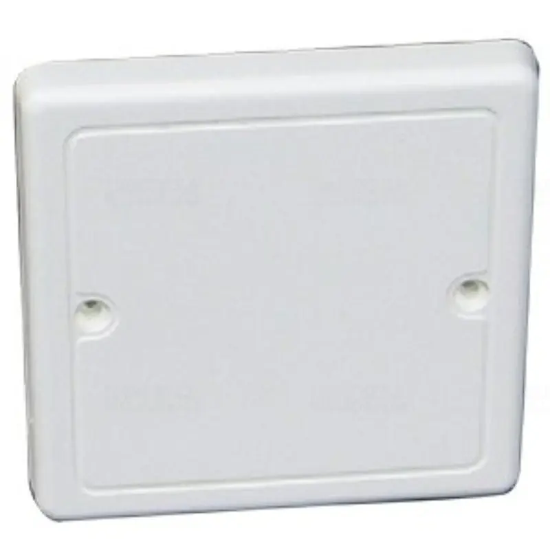 Dobozfedél/tető82x82mm LK 80/1, 2, 3, és LK 80X28/1-hez fehér szögletes, VLK 80 HB Kopos Prémium