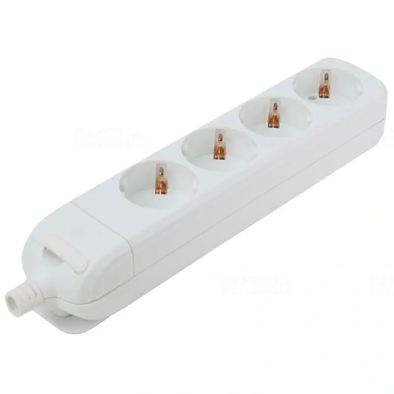 Újravezetékezhető hord. elosztósáv 4 SHUKO, 16 A vez. nélkülHUR-04 Prémium