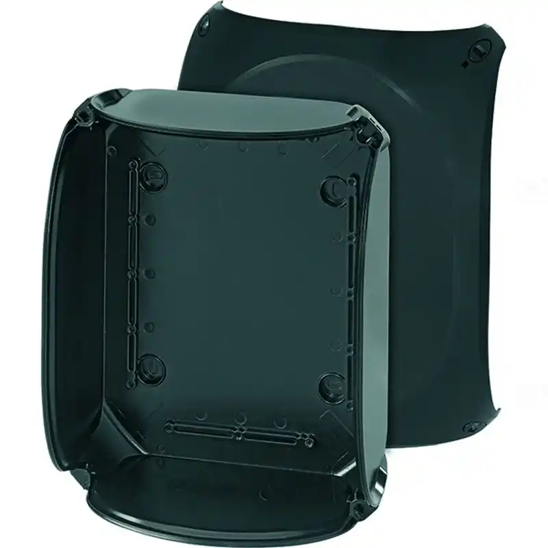 Prémium Hensel KF 2500 C Kábelösszekötő doboz kapcsok nélkül, 205x255x112mm IP66 fekete, időjárásálló
