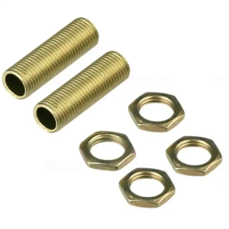 Közcsavar anyával M10x1 30 mm, fém (2db) bliszteres, készlet: 2 cső, 4 anya 0503410555 Eredeti