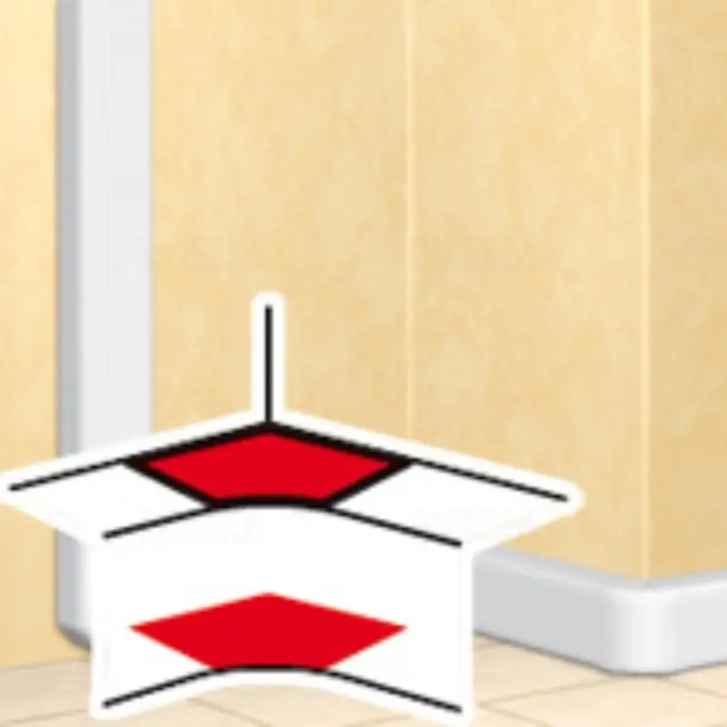 Legrand 010602 DLP belső könyök 50mm mély csatornához Kiárusítás